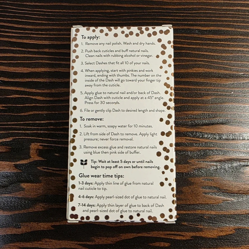 RED ASPEN NAIL DASHES – “If the Tiara Fits” – RARE & DISCONTINUED - Picture 4 of 6